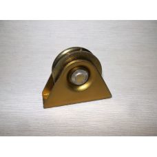 Блок для троса с подшипником на платформе 38мм