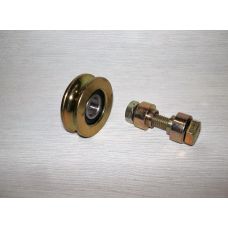 Блочок для веревки,троса  с винтом на подшипнике 38мм