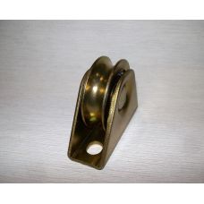 Блок для троса с подшипником на платформе 50мм