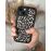Чехол черный леопард на iPhone 15