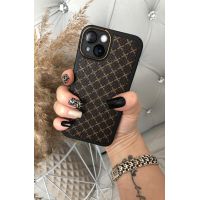 Брендовий чохол із текстилем на iPhone 15