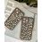 Чехол леопардовый принт противоударный  на iPhone 15 pro