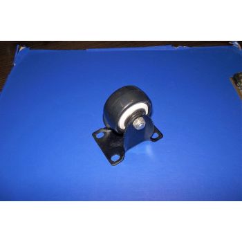 Колесо не поворотное черное 40мм