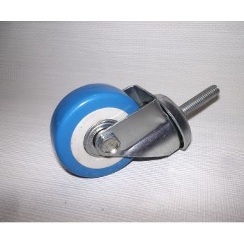 Колесо синє на підшипнику різьблення М8