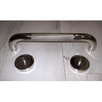 Поручень, ручка для ванної кімнати 30 см, хром, вертикальна, нержавіюча сталь