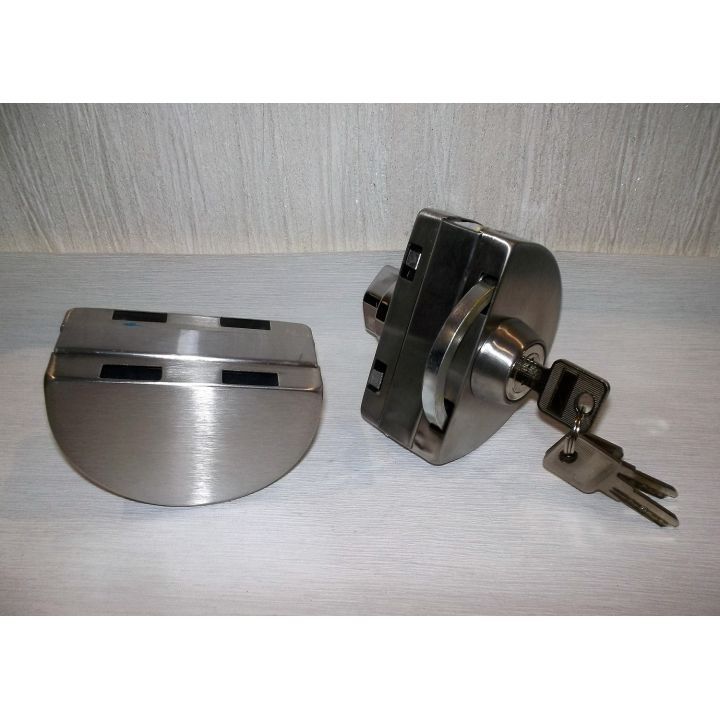 Двосторонній замок для подвійних скляних дверей