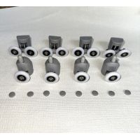 Набор роликов для душевой кабины B-43 (25 мм) - 4 двойные + 4 одинарные