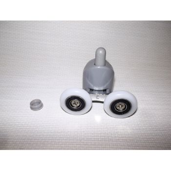 Двойной ролик для душ кабины нижний В-43B 23мм