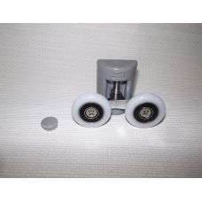 Двойной ролик для душ кабинки В-43 23мм верх