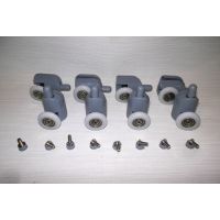 Набор колес для душа нижние нажимные B-43A- 25мм