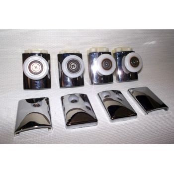 Набор колес хром для душевой кабины А 015