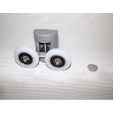 Двойной ролик для душ кабинки В-43 25мм верх