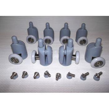 Набор колес нажимных нижних для душа B - 43A- 23мм