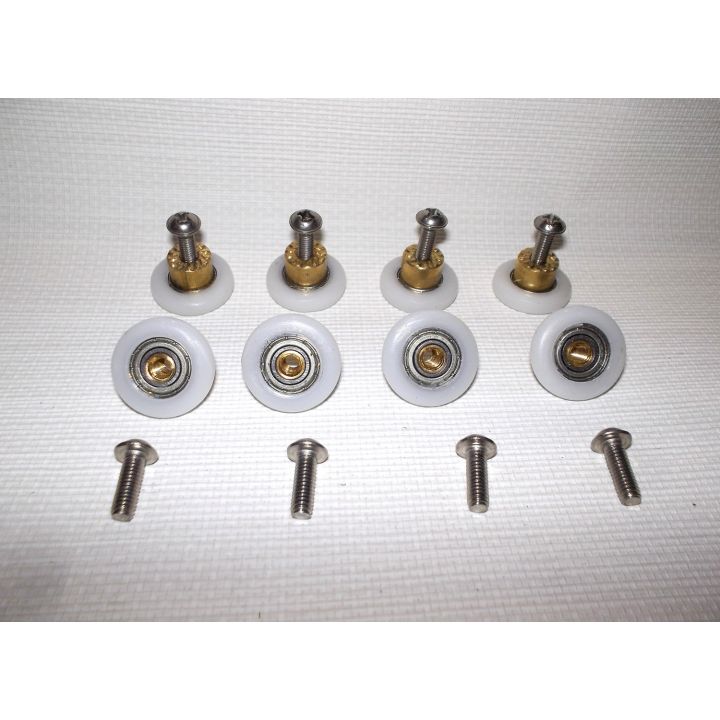 Комплект коліс для душу з різьбленням 4мм/19мм