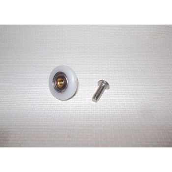 Колесо с резьбой 4мм для душ кабины 19мм​