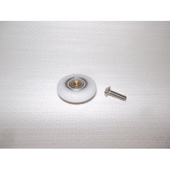 Колесо с резьбой 4мм для душ кабины 25мм​