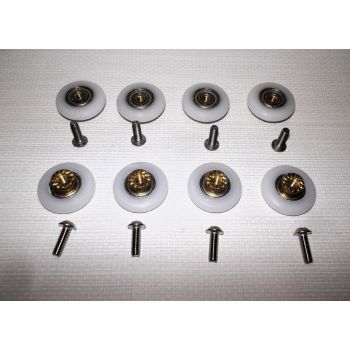 Набор колес с латунной вставкой 25мм