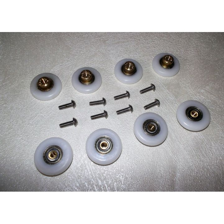  Комплект коліс для душової з різьбленням 27мм