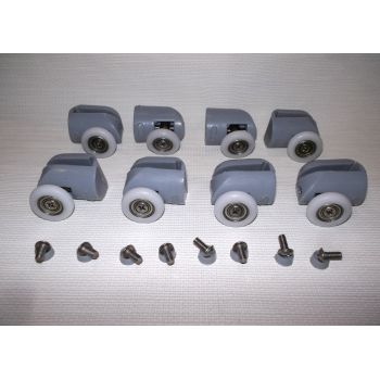 Комплект колес для душа верхние 23мм