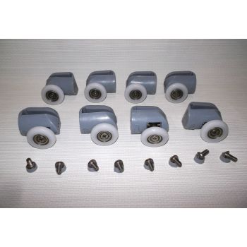 Комплект колес для душ кабины верхние 25мм