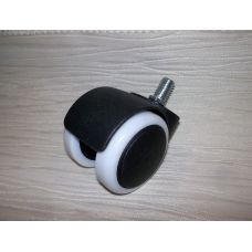 Ролик в кресло резьба М10 пластиковый