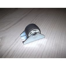 Ролик мебельный мягкая резина 29мм