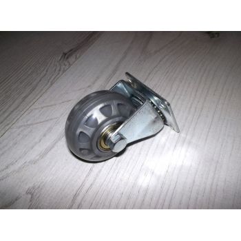 Колесо поворотне силіконове 48мм