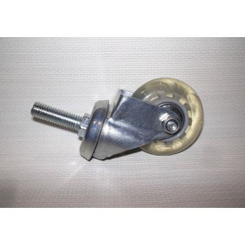 Колесо силиконовое резьба М10 на подшипнике 50мм