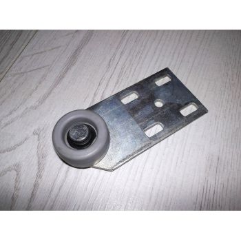 Ролик для дивана на пластине 36мм резина