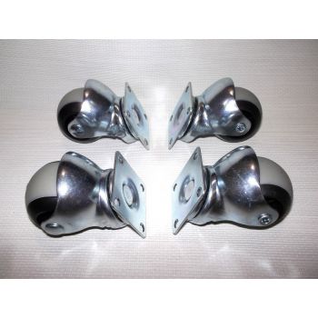 Комплект резиновых колес шарик TPR 40