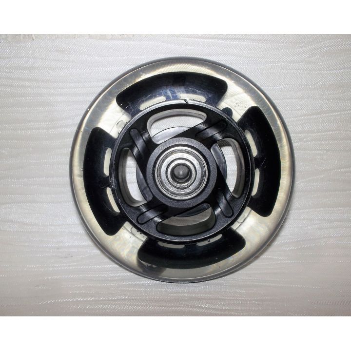 Колесо для самоката світне 100мм ф6 Чорне, що світиться