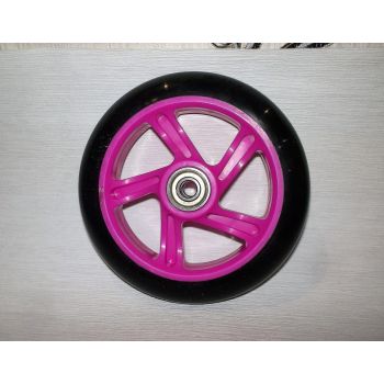 Колесо для самоката 120мм розовое