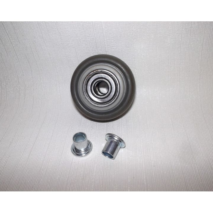 Колесо мебельное 40мм ф6 с мягкой резиной