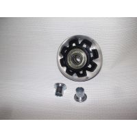 Колесо силикон ф6 х 21мм 50мм для сумок, чемоданов