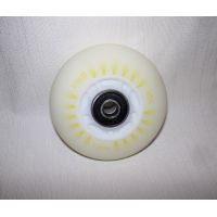 Колесо для роликов 72мм/90А светящееся