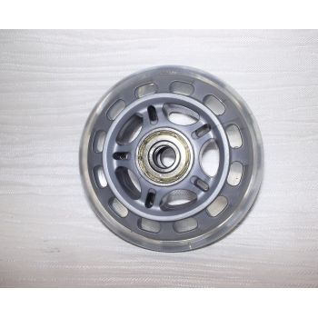 Колесо силиконовое для сумок,чемоданов 76мм ф8