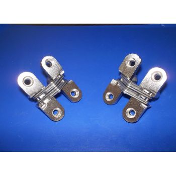 Скрытая петля 45 х 13мм нержавейка