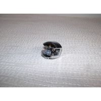 Склотримач круглий хром 8мм