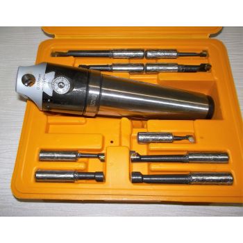 Розточувальна головка MT5* M9 З Конусом Морзе 5 + Набір Різців 9шт