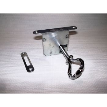 Замок мебельный врезной 30 мм с ключем Левый