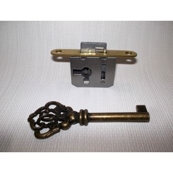 Замок врезной мебельный правый 3.6 x 3 x 1,5 см Bosetti Marella