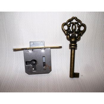 Замок врезной мебельный правый 3.5см x 3.6см x 2 см Bosetti Marella