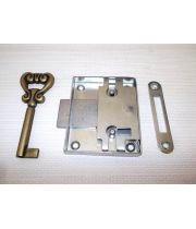 Замок в шкаф металический 60х50 з ключем