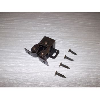 Засувка меблева роликова мідь